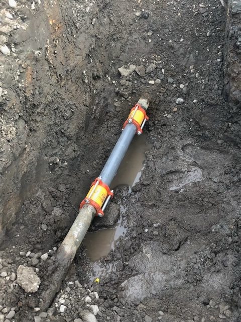 Sewer line replacement