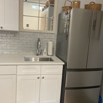 Bathroom sink plumbing work